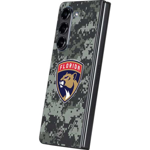 NHL Florida Panthers Camo Galaxy Z Fold5 5G Skin
